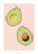 Avocado Af Pluma Posters