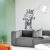 Poul Pava 1001 Wallsticker Af Poul Pava, 41X63 Cm