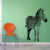 Zebra Wallsticker Af Heidi Holm Pedersen, 66X100 Cm